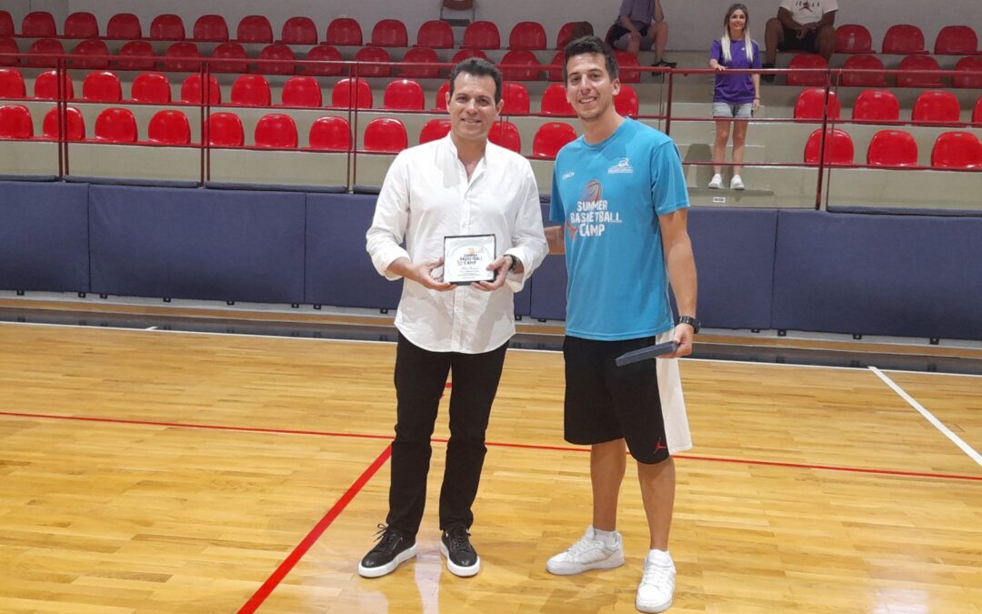 O Δημήτρης Ιτούδης στο Summer Basketball Camp του ΡΟΔΙΩΝ άθλησις